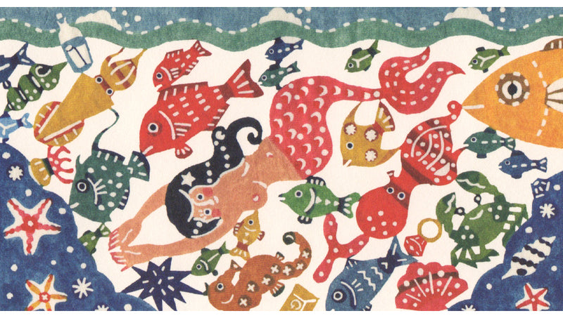 Katazome stationery from Tokyo Japan.  Japanese stationery, postcards, memo block, notebooks, greeting cards.  Japanese stationery