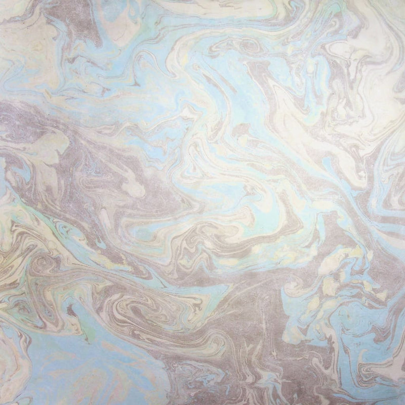 Blue Grey Marble Handmade Paper - paper Japanese Stationery