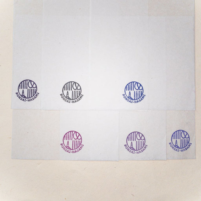 Bonsai Series Ogawa Hand Stamed Letter Set - Writing Sets Japanese Stationery