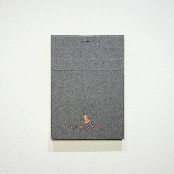 Grey Memo Pad - notebooks Japanese Stationery