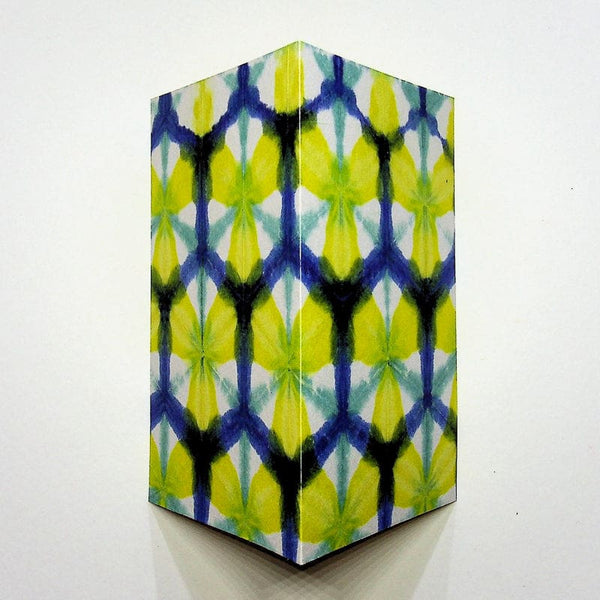 Handmade Blue & Yellow Greeting Card - Cards Japanese Stationery