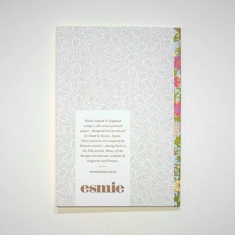 Handmade Chiyogami Daisy Flowers Greeting Card - Cards Japanese Stationery