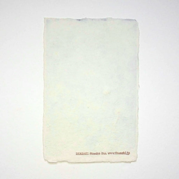 Handmade Fireworks Metallic Foil Postcard - Cards Japanese Stationery