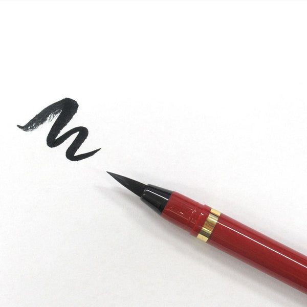 Handmade Self Inking Calligraphy Pen BLACK - Calligraphy Pen Japanese Stationery