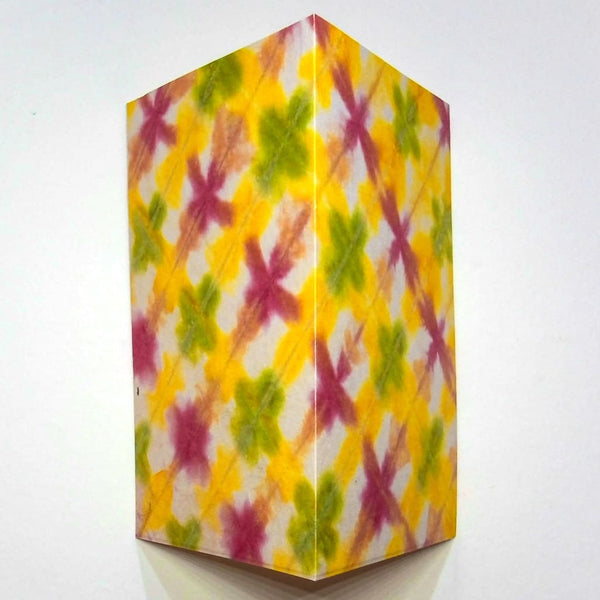 Handmade Yellow Diagonal Greeting Card - Cards Japanese Stationery