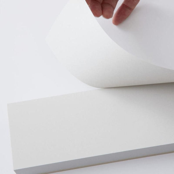 Large Memo Block Gray Paper - notebooks Japanese Stationery