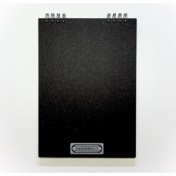Letterpress Ring Bound A5 Notebook - notebooks Japanese Stationery