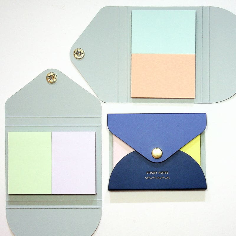 Navy pastel Sticky Notes - notebooks Japanese Stationery