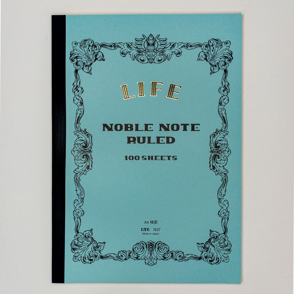 Noble Note A4 Notebook Lined Paper 100 Pages - notebooks Japanese Stationery